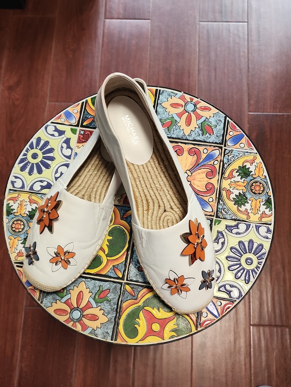 Michael Kors Lola Flower Espadrilles